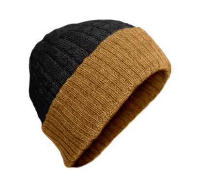 Alpaca Double Layered Reversible Beanie