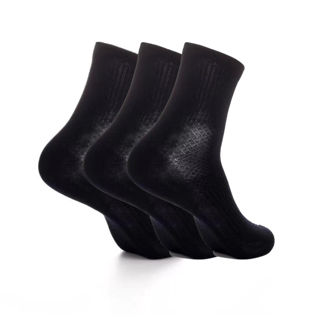 The Glides Thin Quarter Ankle Bamboo and Yak Cashmere Socks (3 Pack)