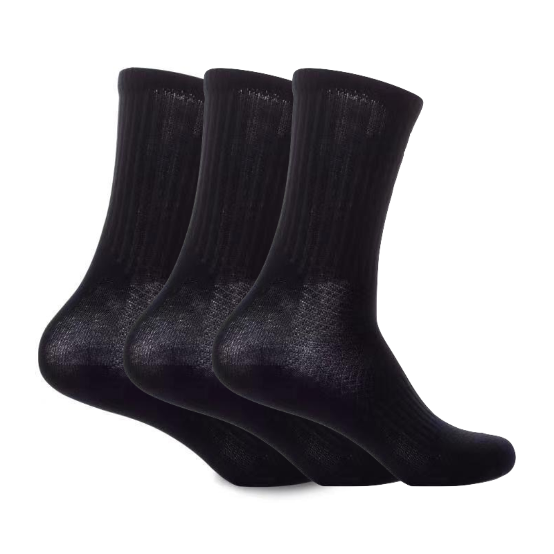 The Glides Thin Crew Bamboo and Yak Cashmere Socks (3 Pack)