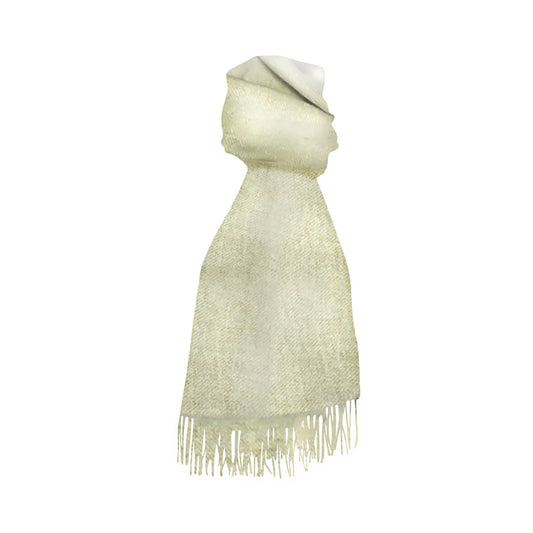 100% Baby Alpaca Scarves  - IVORY